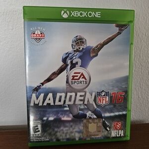 Madden NFL 16 (Microsoft Xbox One, 2015)
